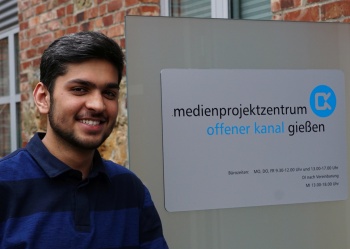 Medienprojektzentrum Offener Kanal Gießen: Unser Praktikant aus Pakistan